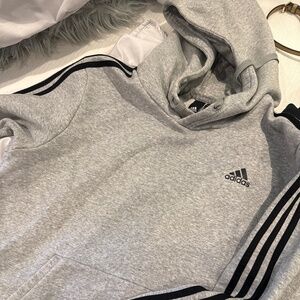 Adidas grey hoodies
